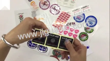 カラフルな印刷粘着キスカットステッカーシートプランナーステッカー